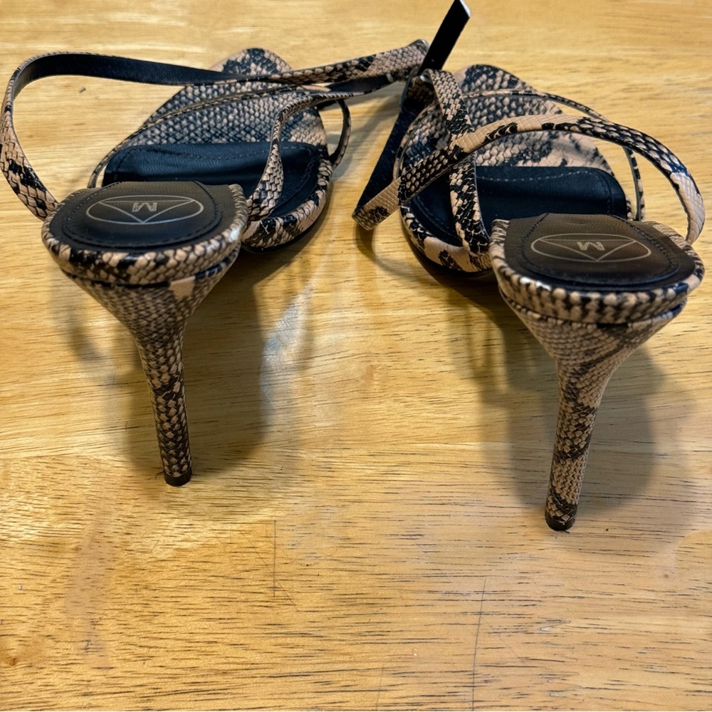 Misguided Barely There Leopard Print Pointed Toe … - image 4